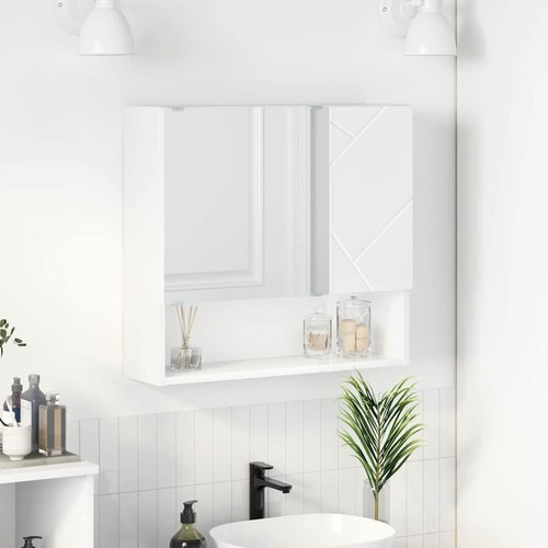 Vidaxl spiegelschrank weiß - vidaxl, 59