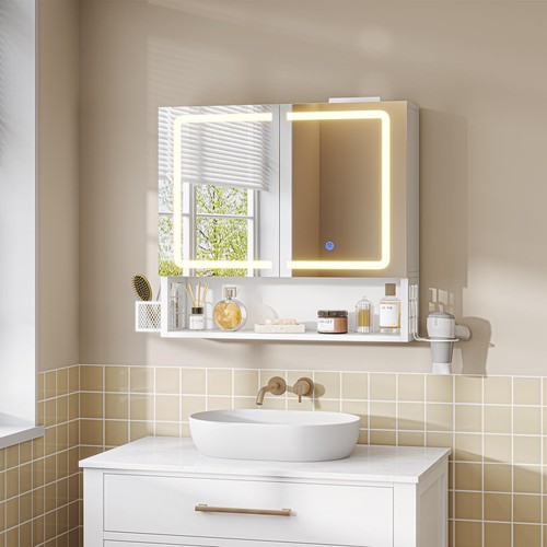 Spiegelschrank bad led - spiegelschrank,