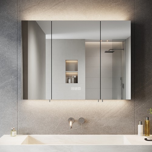 Spiegelschrank 90cm bad - 90cm,