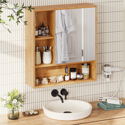 Spiegelschrank holz bad - holz,