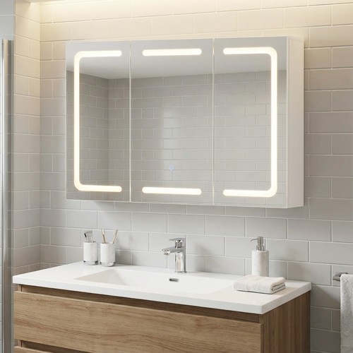 60cm led badspiegel - x,