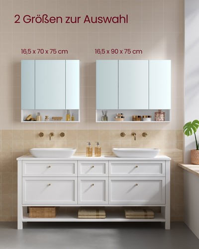 Vasagle badezimmerschrank mit - vasagle,