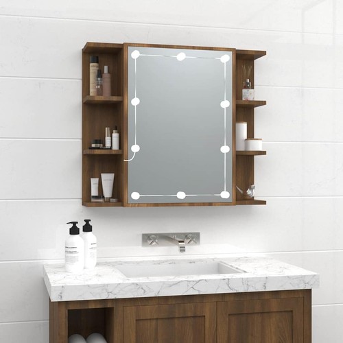 Vidaxl spiegelschrank mit led - vidaxl,