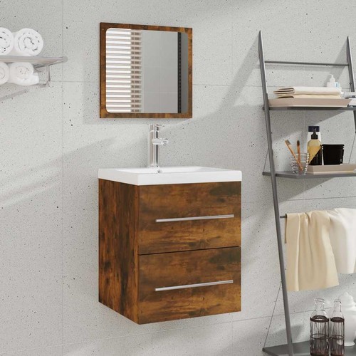 Vidaxl badschrank mit - vidaxl, spiegel