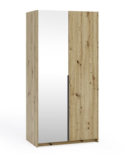 Kleiderschrank alva 100 mit - kleiderschrank,