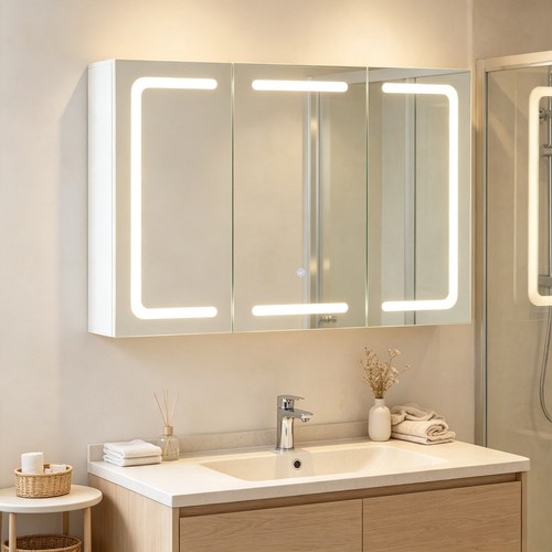 60x80cm led spiegelschrank - 60x80cm,